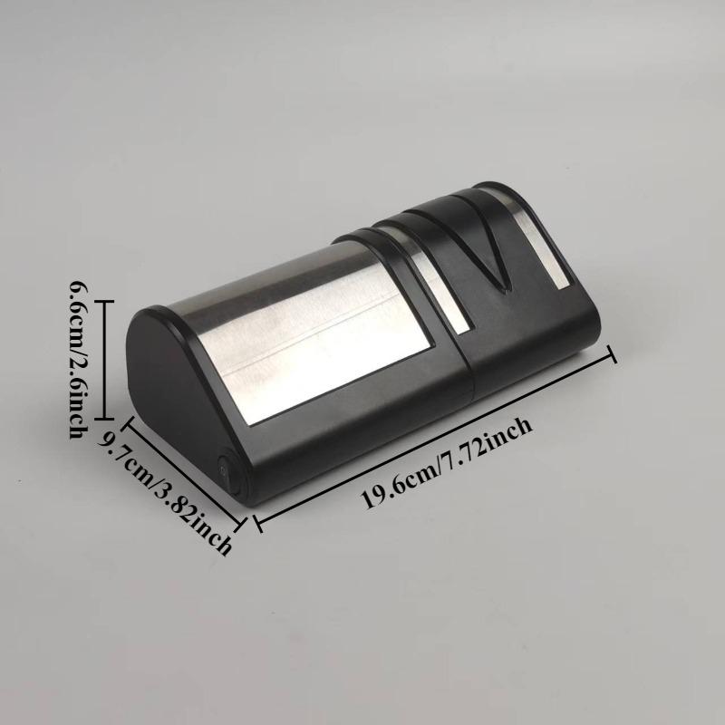 Kitchen Electric Knife Sharpener Multifunctional Automatic Professional 2 Gears Electric Knife Sharpener Kitchen Accessories