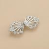 1 Pair Alloy Cardigan Collar Clips Holder Women Decor Crystal Cape Cloak Clasps Fasteners Buckle Brooch Clip