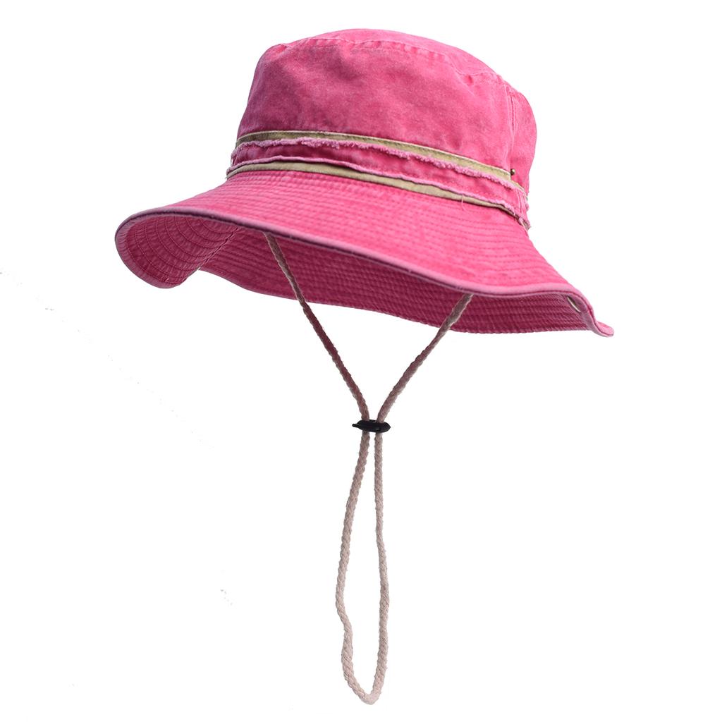 Fashion Summer Bucket Hat Outdoor Camping Cap Hiking Fishing Hats Fishing Accessories Bike Accessories Cowboy Hats Sun Caps