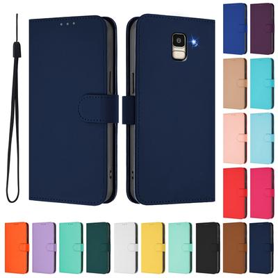 J6 2018 Case For Samsung Galaxy J6 2018 Wallet Leather Flip Cases Protective Book Cover Coque Fundas Shell For Galaxy J6 2018