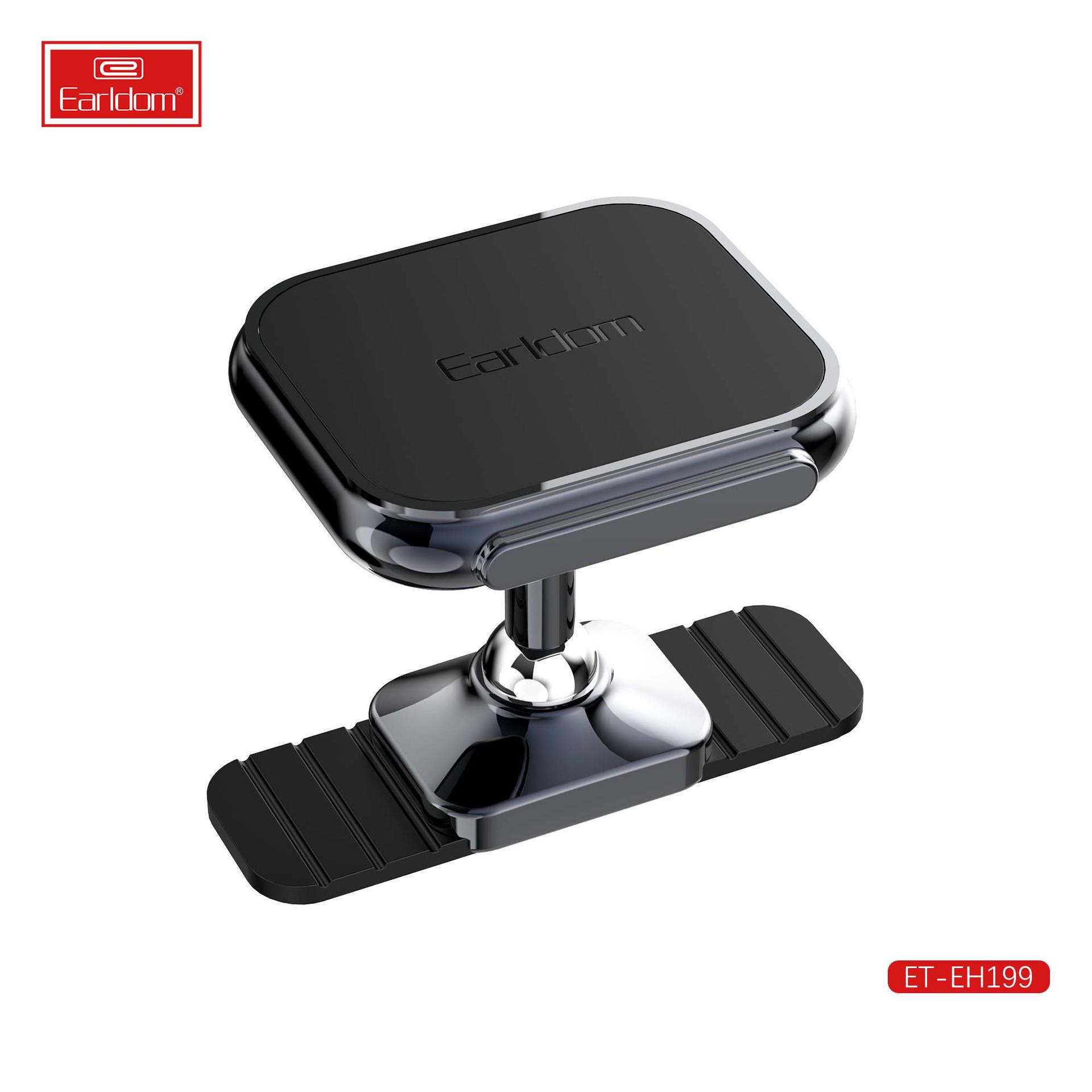 

Магнитный держатель для телефона в автомобиль с присоской для навигации в автомобиле EH199 чёрный