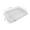 New Stainless Steel Barbecue Plate Non-Stick Oven Baking Tray Oil Frying Baking Pan Grill Mesh Drain Basket Kitchen Tools