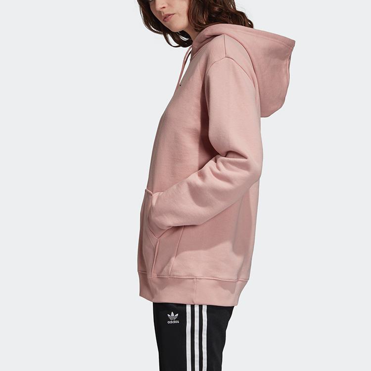 Adidas Originals Casual Hooded Sweatshirt Women Sweatshirts Pink EC9355