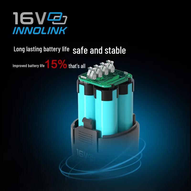 Deli 16V Brushless Cordless Electric Drill CN Plug (adapter Included)