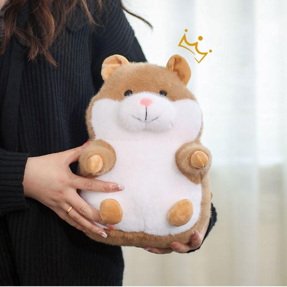 PP Cotton Hamster Plush Toys Soft Hamster Stuffed Toy Animal Mouse Plush Pillow  Decorate Present