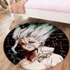 Dr. Stone Round Area Rug,Carpet Rug for Living Room Bedroom Sofa Playroom Decor,Non-slip Floor Mat5