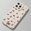 Full screen cherry is suitable for iphone17pro mobile phone case Apple 15, South Korea 14, Europe and America 13promax new 16E