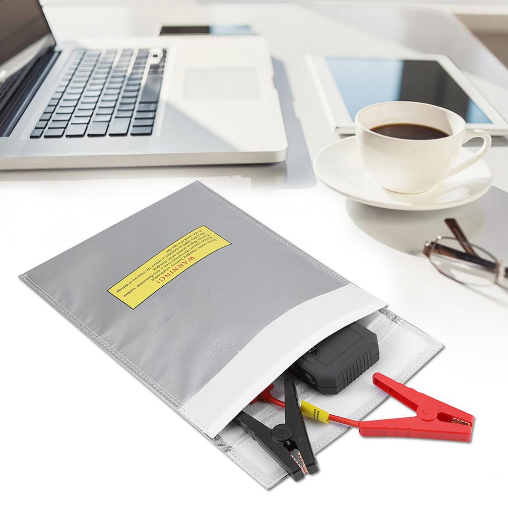 Fireproof Bag Li Po Battery Safety Bags Portable Two Size Pouch Charging Sack