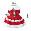 Christmas Dog Costume Dress Puppy Holiday Clothes Cosplay for Dogs