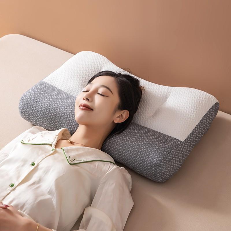 Ergonomic Cervical Support Pillow Neck Pain Relief Sleep Aid Hotel Grade Memory Foam Alternative