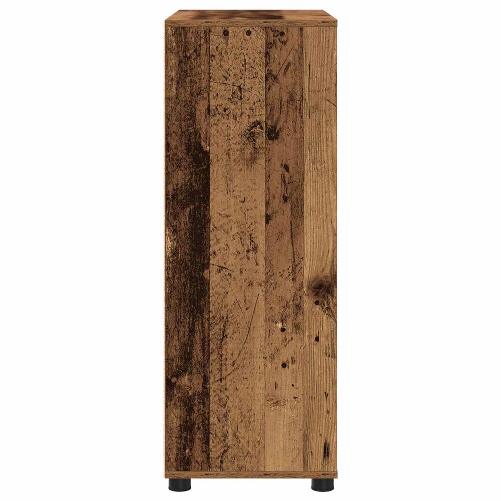 Bathroom Cabinet Reclaimed Wood Look 72.5 x 36.5 x 100 cm Engineered Wood