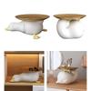 Creative Multipurpose Dish Statue Modern Art Home Decoration Jewelry Sculpture Earrings Tray for