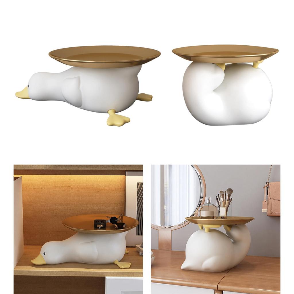 Creative Multipurpose Dish Statue Modern Art Home Decoration Jewelry Sculpture Earrings Tray for