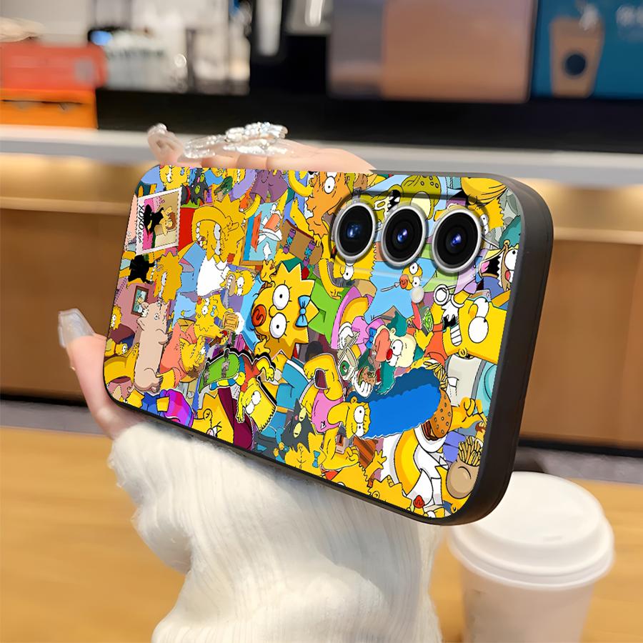 Phone Cover Case for Samsung Galaxy Note 20 Ultra 9 10 A04 A06 A07 A10 A20 A01 A02 A30 A40 A03 A50 A70 A05 The S-simpsons