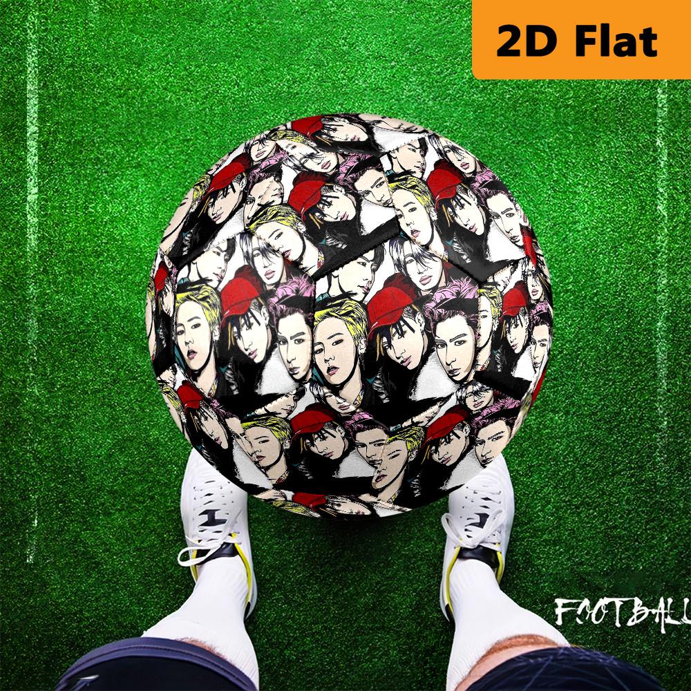 Vibrant Youth Expressions Soccer Ball Suitable for Both Training and Competition Very Elastic No. 5 Football Outdoor Sports Entertainment