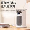 Evaporative Cooler Fan with Humidifier, Multifunctional Desk Conditioner with Timer, Fan for Home, Dorm,