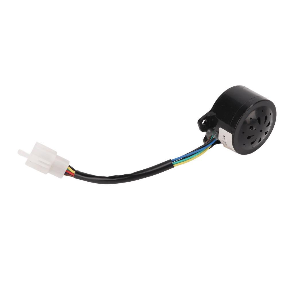 5pcs 110-120db Six-Wire 4-in-1 Wiring Guide 48V-60V Backup Warning Alarm  Electric Tricycle