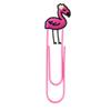Bunter Flamingo Lesezeichen & Büroklammer Schmuck - Niedliches DIY Metall Schreibwaren Geschenk