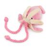 Squid Puppy Pet Dog Chew For Lovely Pink Teeth Cleaning Pet Toys Octopus Plush Toys Supplies BB Small Cute Rope Toy Dog Squeak