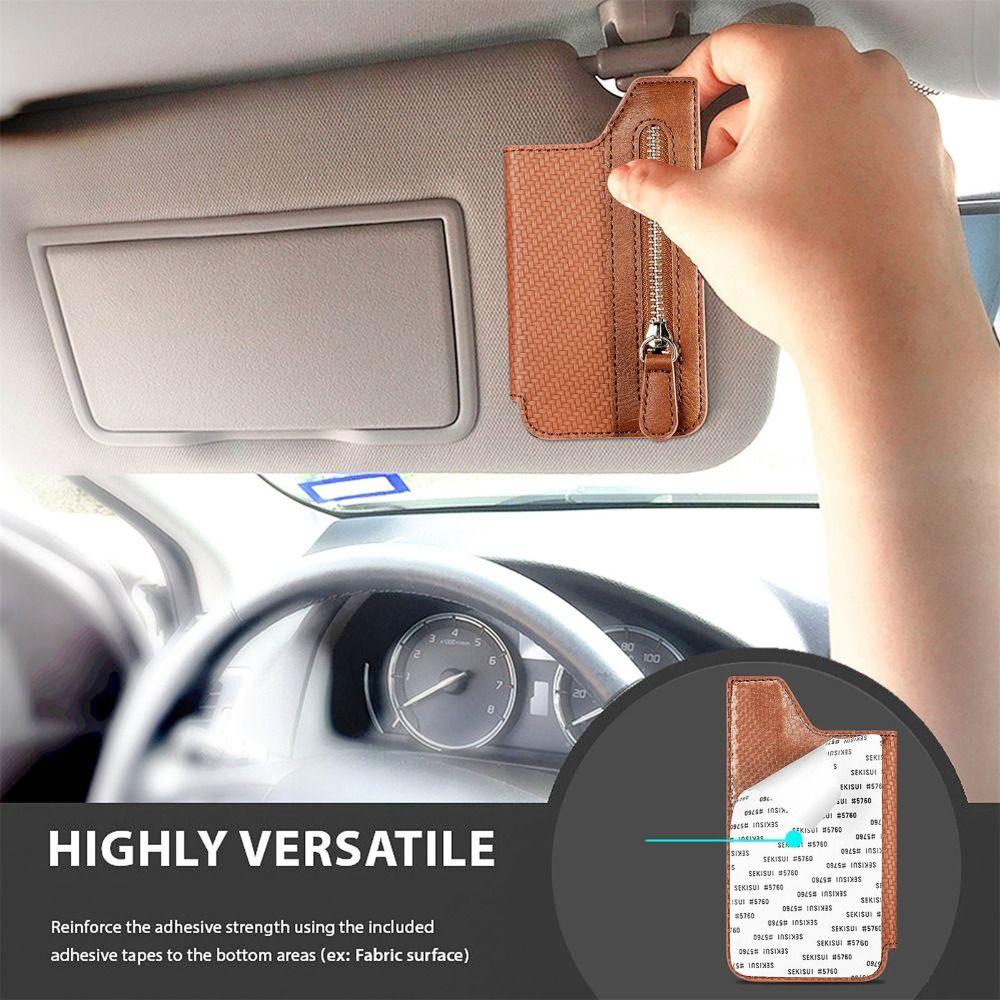 Card Sleeve Mobile Phone Card Bag Phone Wallet Stick Wallet Case Cell Phone Pouch Phone Card Holder