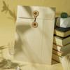 With String Tie Closure Clasp Vintage Brown Envelopes A4/A5 Simple Archive Bag  Holiday Wishes
