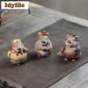 Yixing Zisha Capybara Eight Precepts Wukong Incense Holder Tea Pet Elegant Tea Sculpture Tea Figurine Play Toys Tea Statue Craft