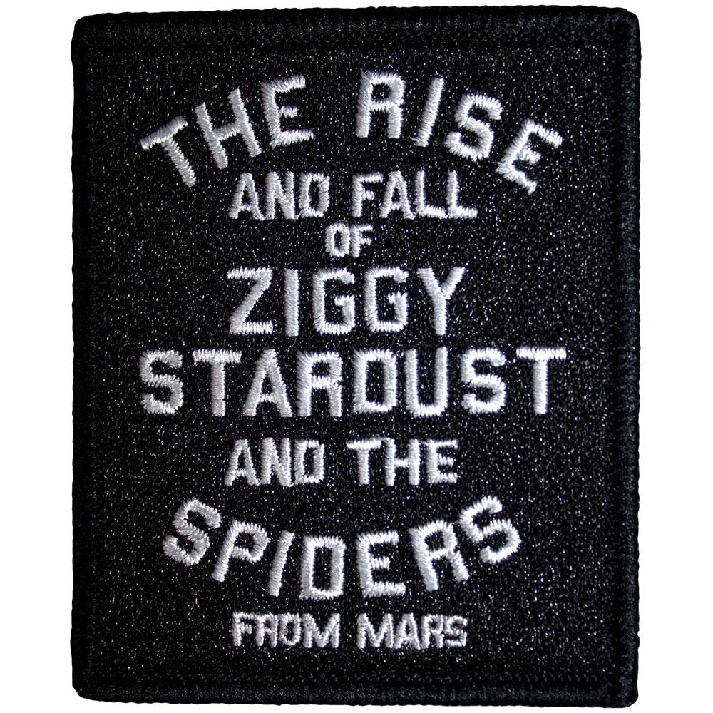 David Bowie The Rise and Fall of Ziggy Stardust Iron On Patch