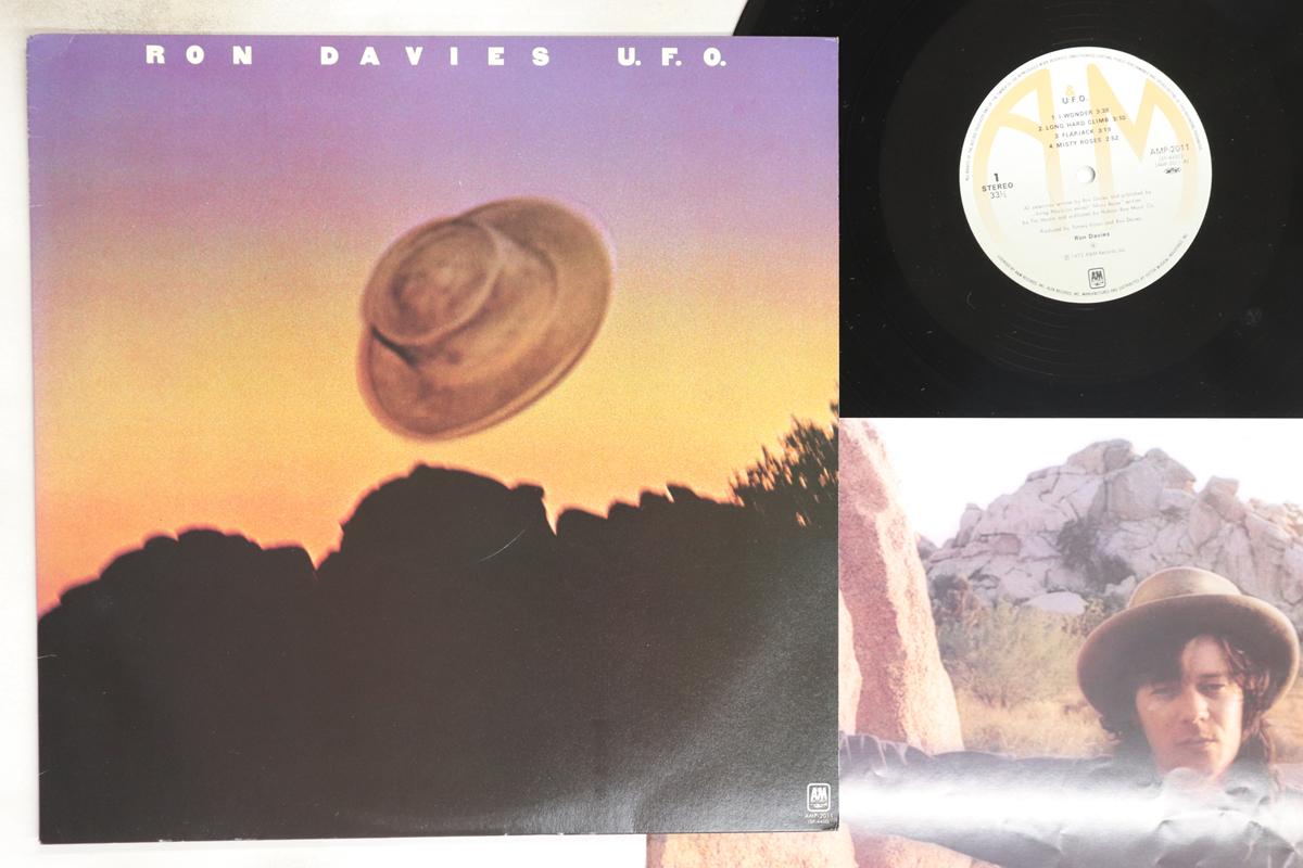 

LP Record RON DAVIES - U.f.o. AMP2011 A&M 1973 Japan Rock Used