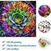 Bgraamiens Puzzle- Beautiful Succulent Puzzle for Adults 1000 Pieces, High Definition Puzzle,Colorful Succulent Jigsaw Puzzle