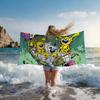 Cartoon M-Marsupilami Towel Quick Drying Beach Towels Are Suitable For Swimming Pools Camping Yoga And The Gym
