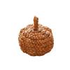 Handmade Christmas Tree Pendant Artificial Halloween Decoration Creative Straw Pumpkin Balls  DIY