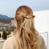 3Pcs Oval Flat Hair Clip Non Slip Strong Hold French Frosted Women Girls Long Thin Thick Duck Billed Claw