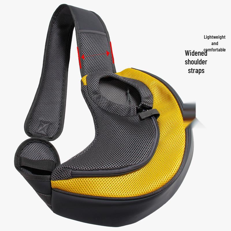 Rucsac Crossbody pentru Animale de Companie pentru Pisici și Câini - Geantă Universală pentru Ieșiri și Cumpărături