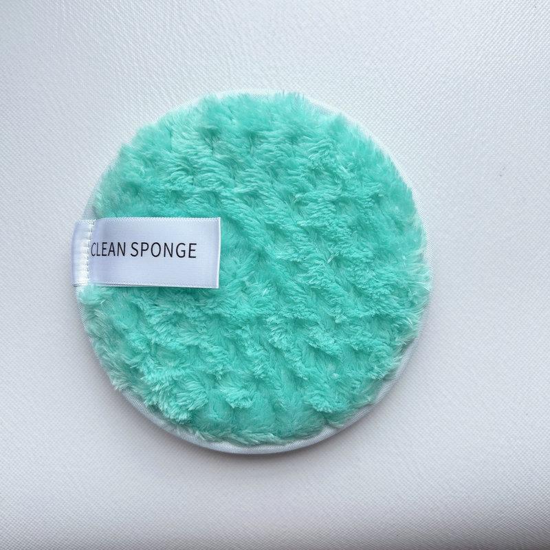 Yüz Temizleme Makyaj Temizleme Pedleri Yeniden Kullanılabilir Yıkanabilir Mikrofiber Pamuk Yüz Havlusu Pedleri Cilt Bakımı Yumuşak Peluş Makyaj Pufu