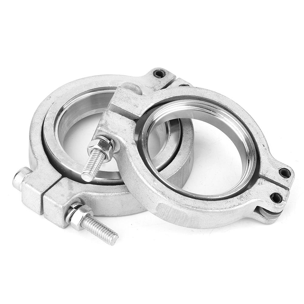 1.7in Wastegate V Band Přírubová Spona Sada Praktické Příslušenství Náhrada