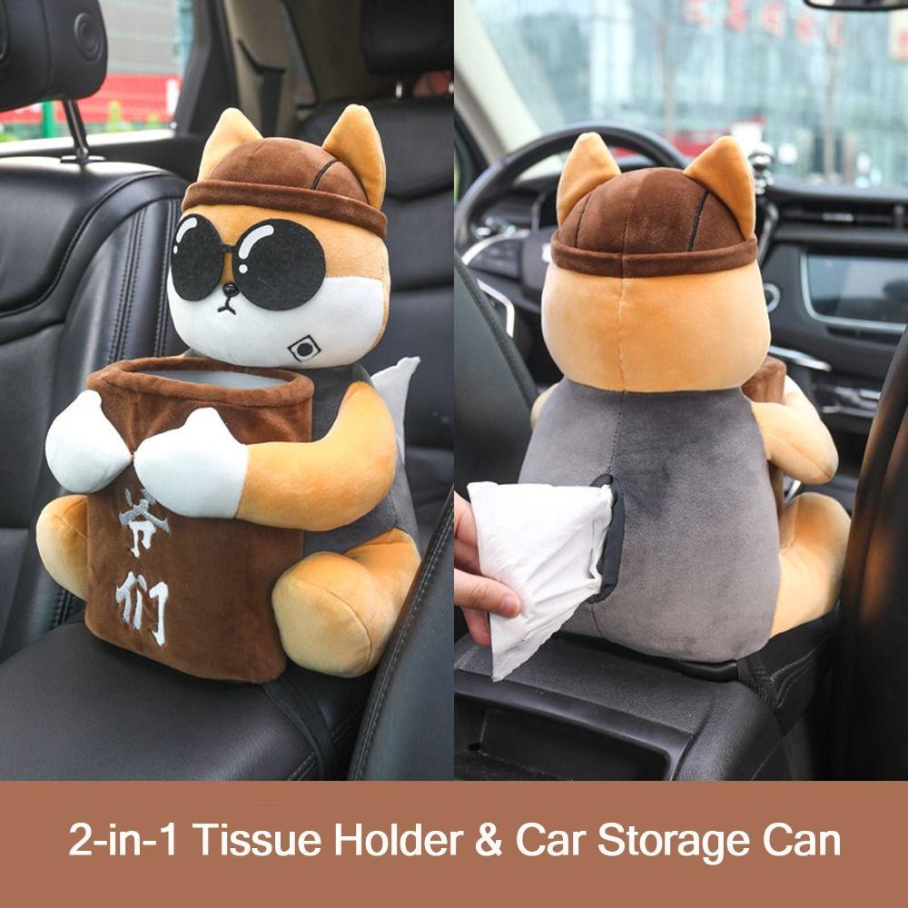 

2-в-1 автомобильный держатель для салфеток, установленный на подлокотнике, новый автомобильный интерьер автомобиля B