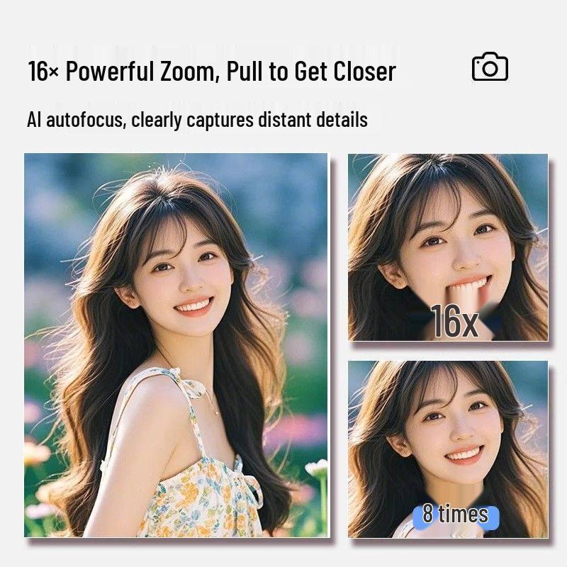 New 9600W Pixel HD Flip Screen Student Selfie Camera