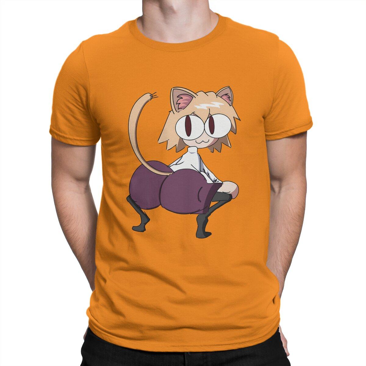 

Sey Mens T Shirt Neco Arc NECOARC Cat Novelty Tees Short Sleeve Round Neck TShirt 100 Cotton Printed Clothes 4XL