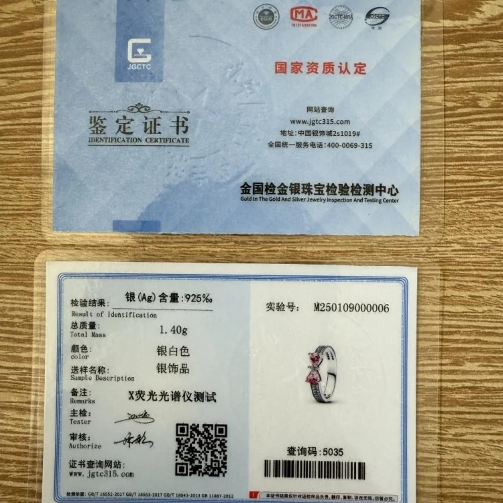 European Size 6 7 8 9 Red Pink Heart Stone Bow European Jewerlry for Women Party Wedding Ring Rings