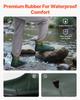 Women's Ankle Deck Boots Waterproof Anti-Slip Work Rain Boots Size 11 US