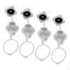 4 Pieces Universal Boston Valve Kayak Canoe Air Valves Plug With Lock