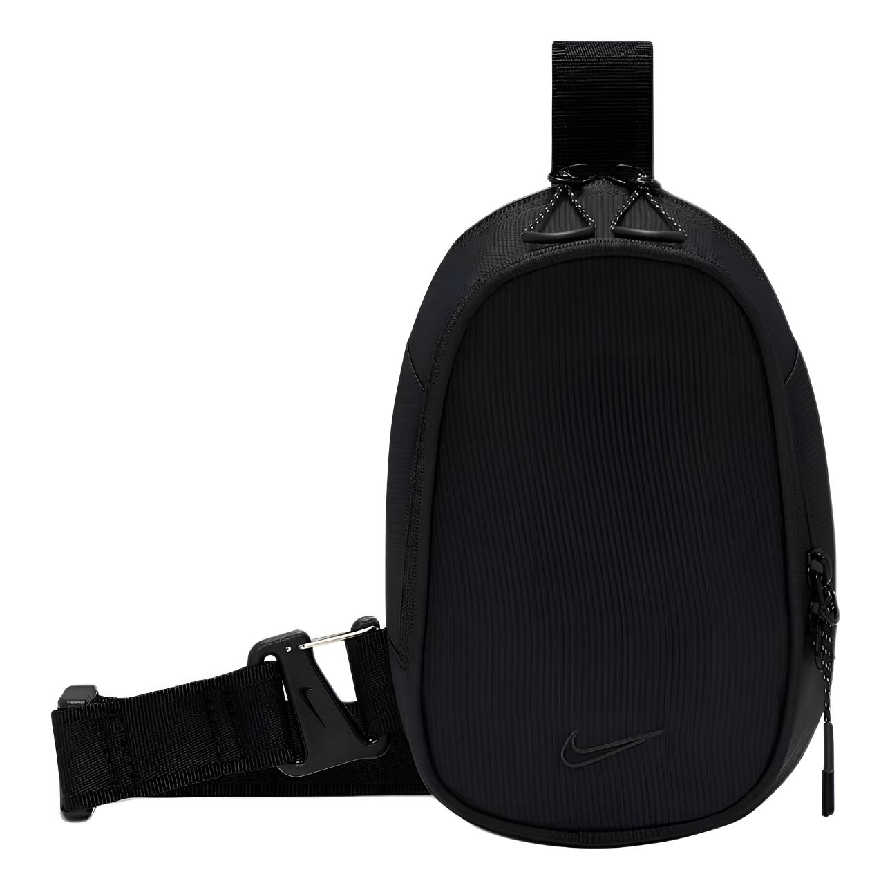 Nike Sportswear Commute Travel Sports Durable Fabric Chest Bag Unisex bags Black FZ6133-011 Black