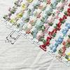 1pair Lace Flower Floral Bra Straps Adjustable Elastic Floral Shoulder Belts with Lace Trim Anti-slip Shoulder Straps Women