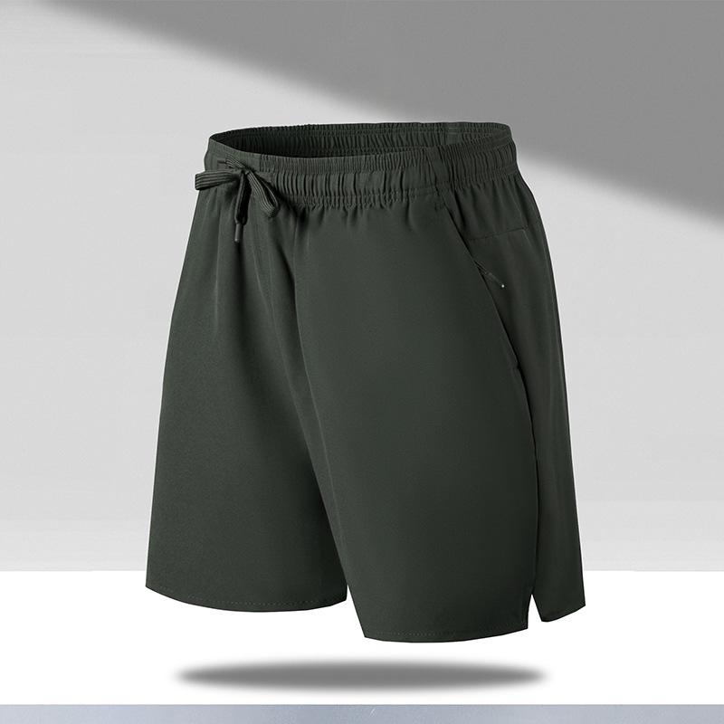 

Men s Quick-Dry Loose Fit Sports Beach Shorts, Ice Silk, Five-Point Length. XL