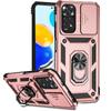 Full Cover For Xiaomi Redmi Note 11S Case Redmi Note 11 12 Pro 4G Push Window Magnetic Phone Holder Case For Redmi Note 11S Case