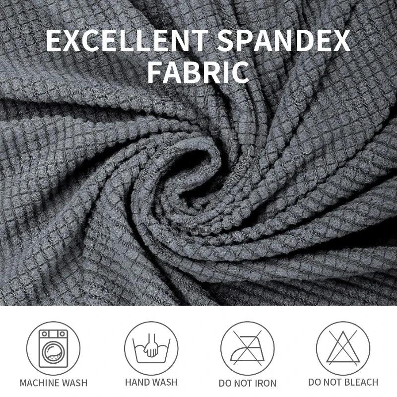 1/2/4/6ks Potahů na židle z polárního fleecu do jídelny Elastický potah na polštář Měkký potah sedáku Ochranný nábytek pro domácnost