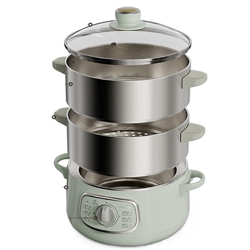 Bear 10L Multi-Function Electric Food Steamer CN plug (adapter included)