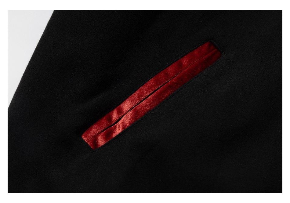 Restarall Unisex Retro Patchwork Wool Blend Baseball Jacket RW030