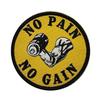 PHOENIX IKKI gym training sports exercise embroidery patch appliqué DIY decoration dumbbell