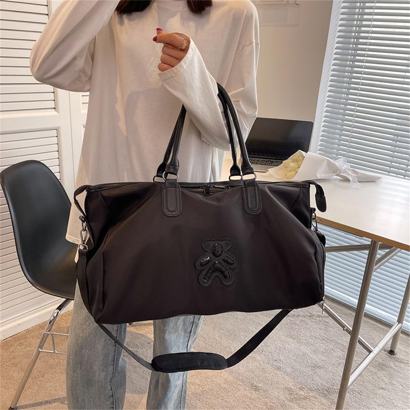 

New Travel Bag, Business Trip Storage Bag, Yoga Fitness Bag, Accommodation Boarding, Housing Bag чорний